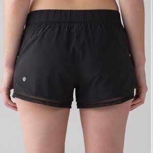 Reversible lululemon shorts black/grey